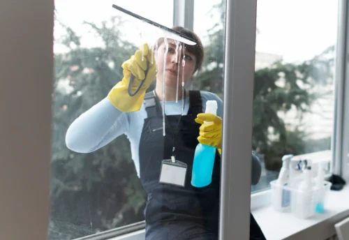 Nettoyage de vitres intérieures et extérieures à Beslon